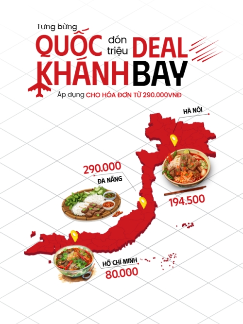 2/9, Quốc Khánh, lễ hội, Việt Nam, đồ ăn, food, thực phẩm, ẩm thực, món ăn, F&B, thức ăn, hiện đại, modern