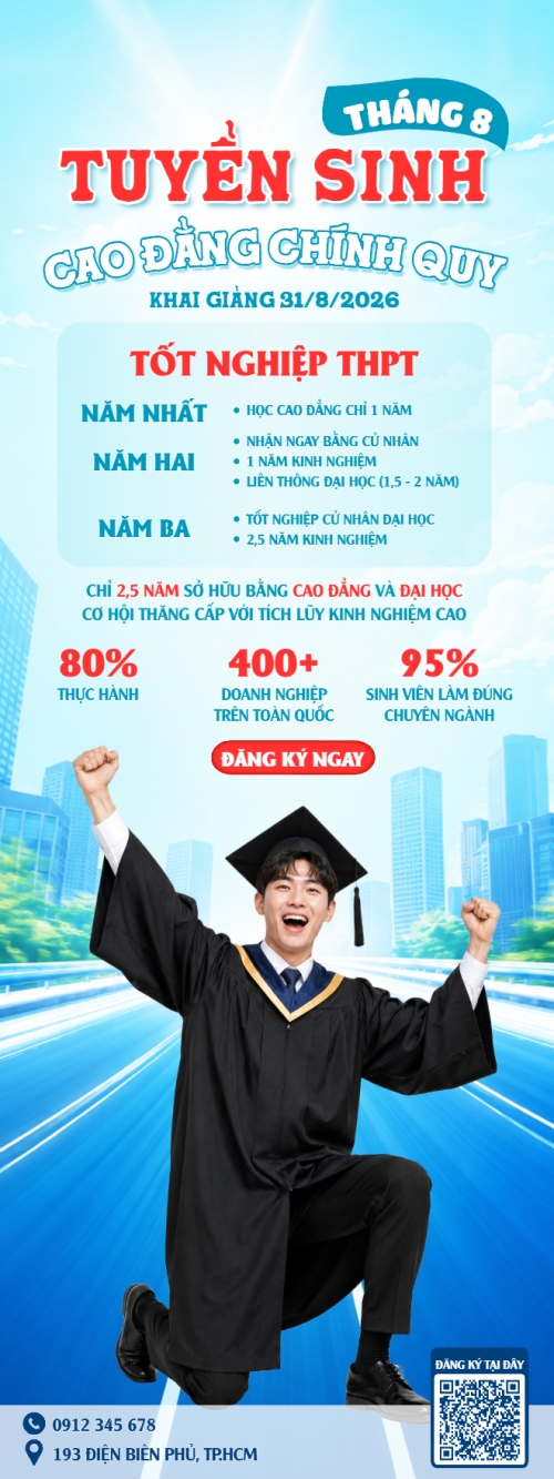 Tuyển sinh cao đẳng chính quy