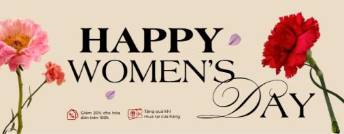 Quốc tế phụ nữ, women's day, 8/3, sự kiện, event, chương trình, sale, giải trí, entertainment