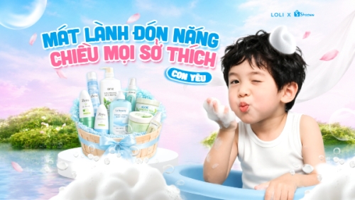Mát lành đón nắng chiều mọi sở thích con yêu