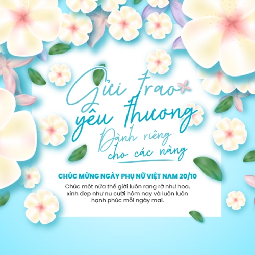 20/10, Ngày phụ nữ Việt Nam, Vietnamese Women's Day, phụ nữ, sự kiện, event, mỹ phẩm, làm đẹp, beauty, hiện đại, modern