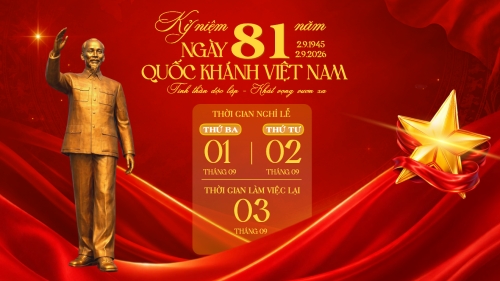 Kỷ niệm 81 năm ngày Quốc khánh Việt Nam