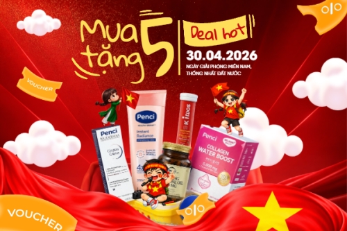 Mua 5 tặng 5 deal 30/4