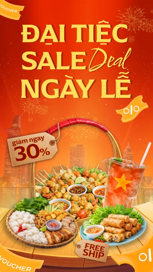 Đại tiệc sale deal ngày lễ