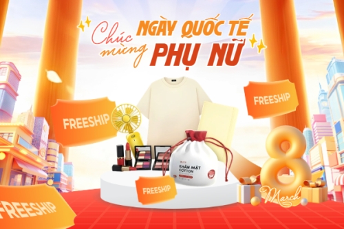 Chúc mừng ngày Quốc tế phụ nữ 8/3