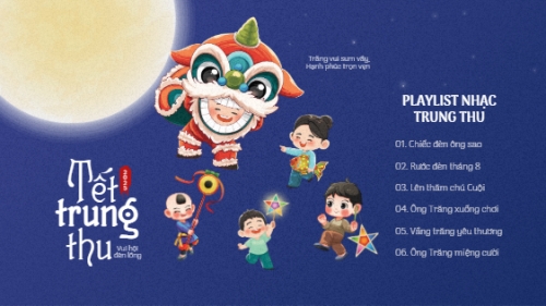 Trung thu, Tết Đoàn Viên, mid-autumn festival, lễ hội, sự kiện, event, âm nhạc, giải trí, dễ thương, cute, chibi, hoạt hình, cartoon