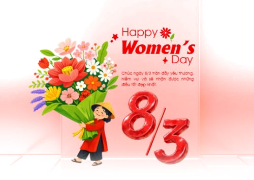 Happy Women's Day 8/3 — 1