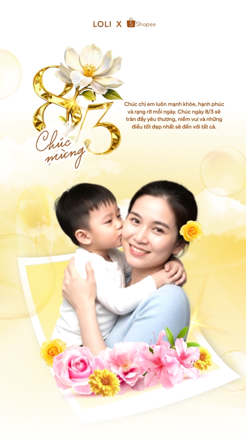 Chúc mừng ngày Quốc tế phụ nữ 8/3