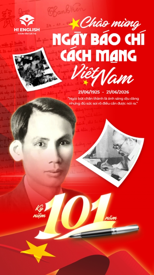Chào mừng ngày Báo chí Cách mạng Việt Nam 21/6