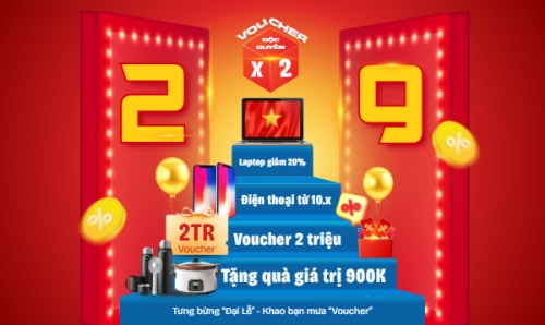 2/9, Quốc Khánh, lễ hội, Việt Nam, giảm giá, sale, ưu đãi, sự kiện, event, hiện đại, modern
