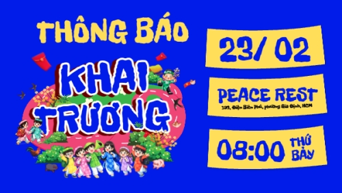 Thông báo khai trương đầu năm