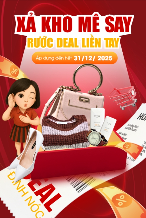 Xả kho mê say rước deal liền tay