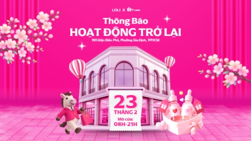Thông báo hoạt động trở lại
