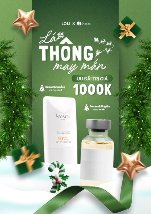 Lá thông may mắn