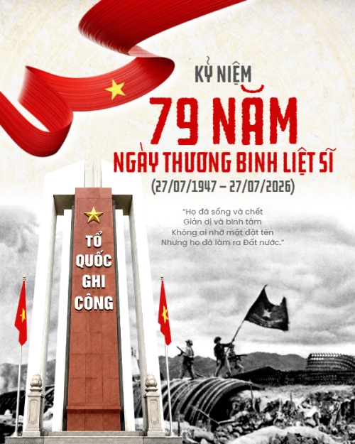 Kỷ niệm 79 năm ngày Thương binh liệt sĩ 27.7