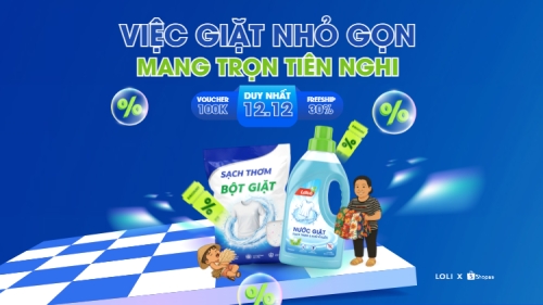 Việc giặt nhỏ gọn mang trọn tiện nghi