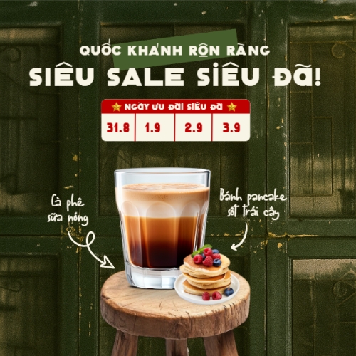 2/9, Quốc Khánh, lễ hội, Việt Nam, nước uống, juice, giải khát, F&B, drink, cổ điển, vintage, retro, classic 