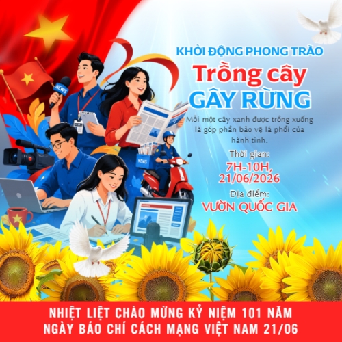 Nhiệt liệt chào mừng ngày Báo chí Cách mạng Việt Nam 21/6
