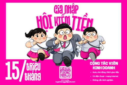 Tuyển dụng cộng tác viên kinh doanh
