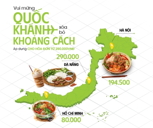 2/9, Quốc Khánh, lễ hội, Việt Nam, đồ ăn, food, thực phẩm, ẩm thực, món ăn, F&B, thức ăn, hiện đại, modern