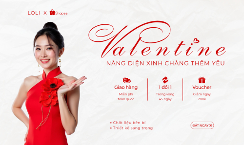 Mua sắm, giảm giá, sale, valentine, lễ tình nhân, sự kiện, event, thời trang