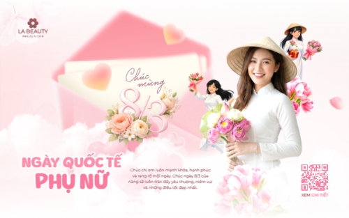 Chúc mừng ngày Quốc tế phụ nữ 8/3