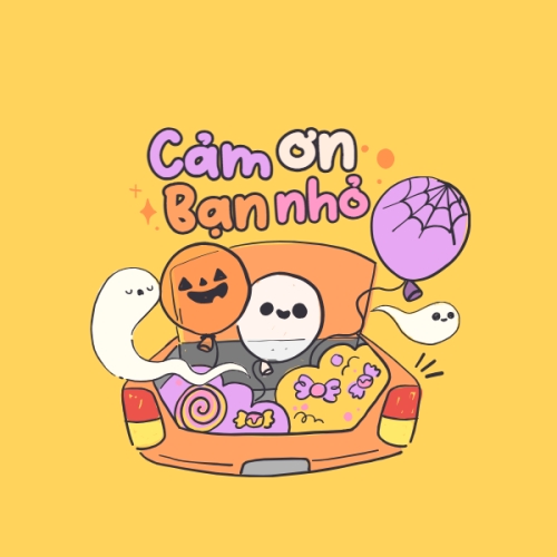 Halloween, lễ hội ma quái, sự kiện, event, thực phẩm, food, dễ thương, cute, chibi, hoạt hình, cartoon