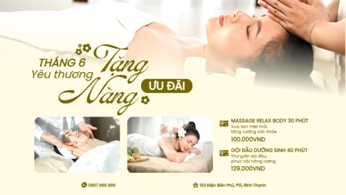 Tháng 6 yêu thương tặng nàng ưu đãi