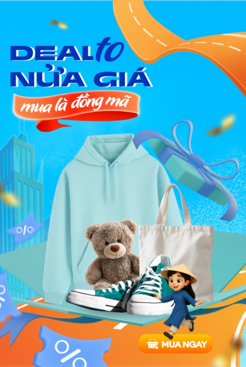 Deal to nửa giá mua là đồng mã