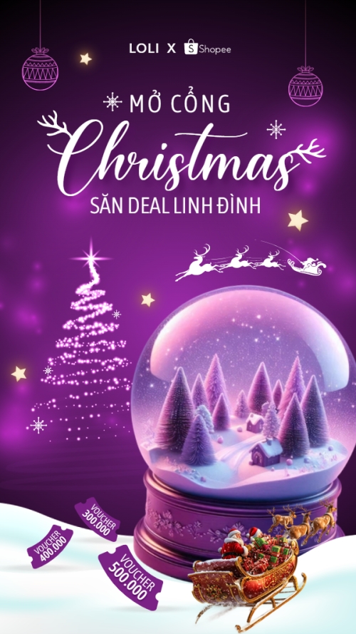 Mở cổng Christmas săn deal linh đình