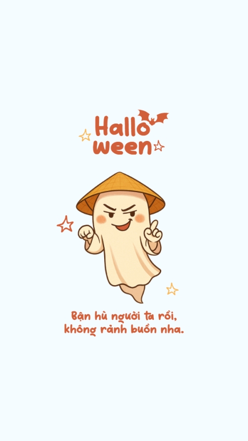 Halloween, lễ hội ma quái, sự kiện, event, dễ thương, cute, chibi, hoạt hình, cartoon