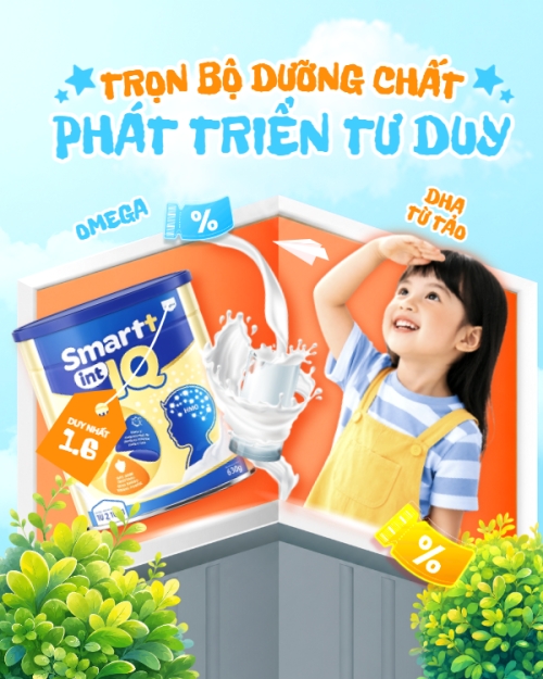 Trọn bộ dưỡng chất phát triển tư duy
