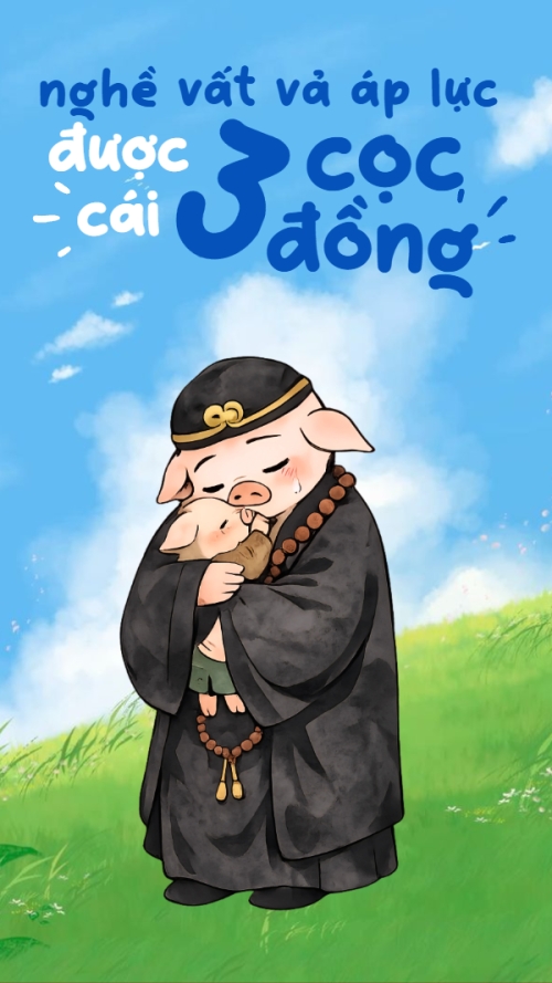 Nghề vất vả áp lực được cái 3 cọc 3 đồng
