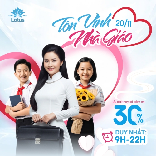 Chương trình giảm giá 20/11