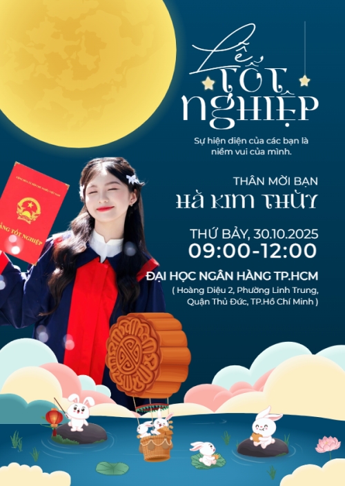 Tốt nghiệp, graduate, Trung thu, Tết Đoàn Viên, mid-autumn festival, sự kiện, event, dễ thương, cute, chibi, hoạt hình, cartoon