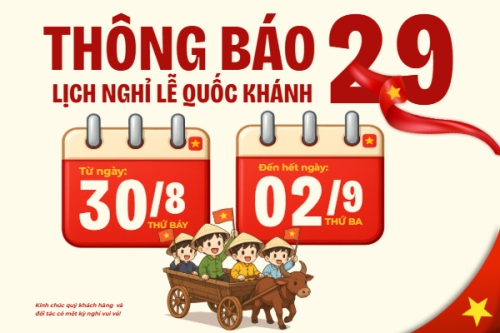 2/9, Quốc Khánh, lễ hội, thông báo, lịch nghỉ, Việt Nam, sự kiện, dễ thương, cute, chibi, hoạt hình, cartoon