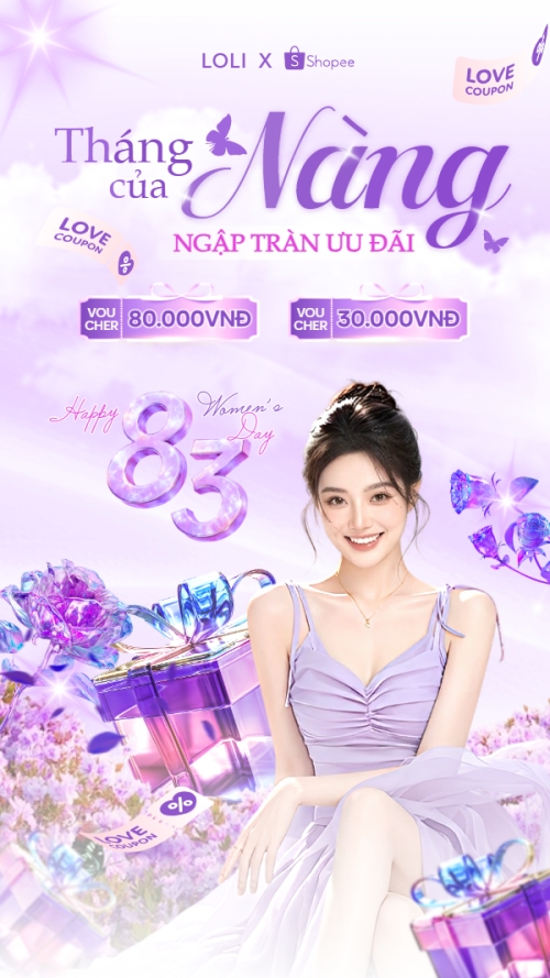 Tháng của nàng ngập tràn ưu đãi