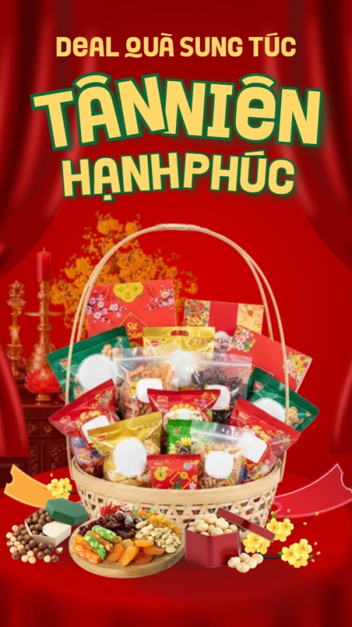 Deal quà sung túc tân niên hạnh phúc