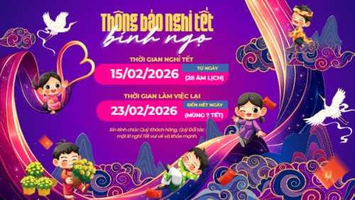 Thông báo nghỉ tết Nguyên Đán