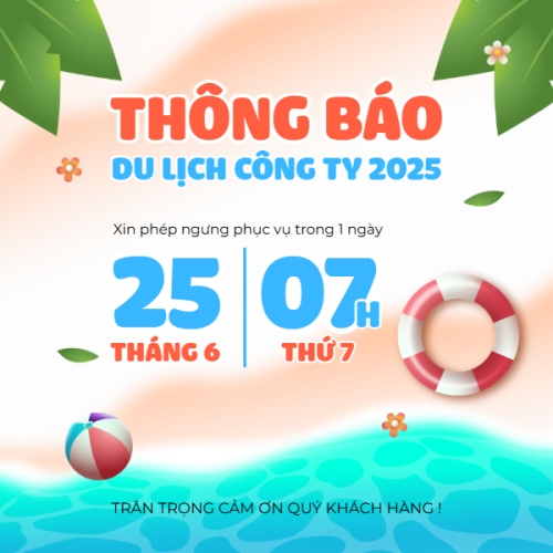 Team building, company trip, thông báo, du lịch, travel, tourism, trải nghiệm, khám phá
