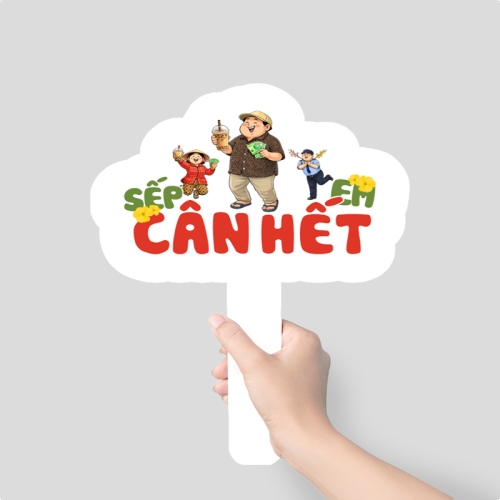 Sếp em cân hết