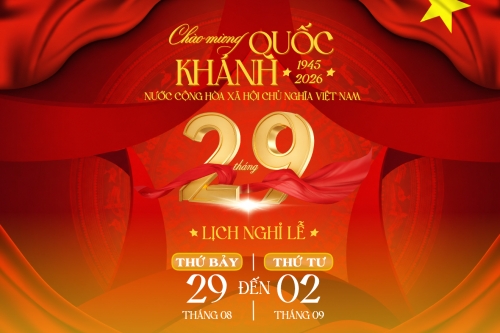Chào mừng ngày quốc khánh