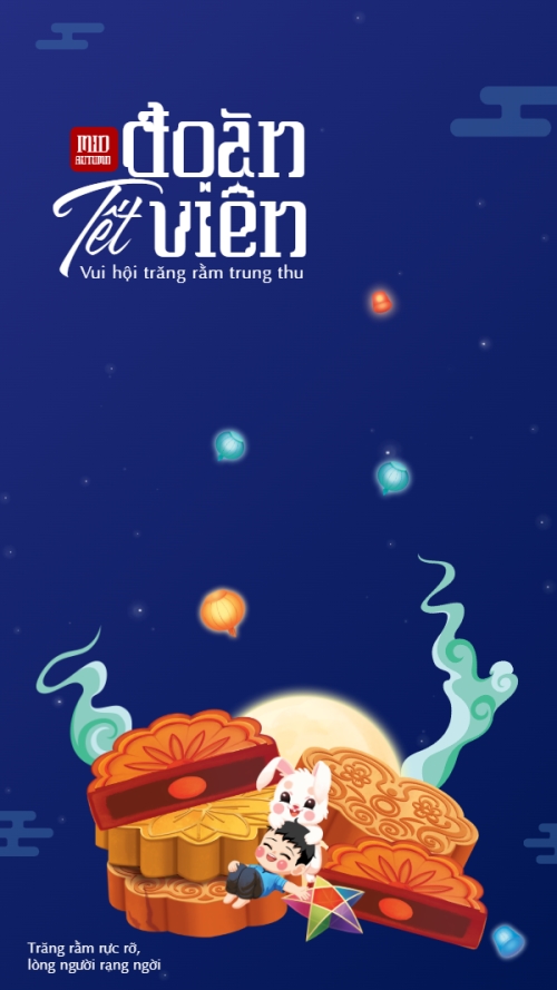Trung thu, Tết Đoàn Viên, mid-autumn festival, sự kiện, event, dễ thương, cute, chibi, hoạt hình, cartoon