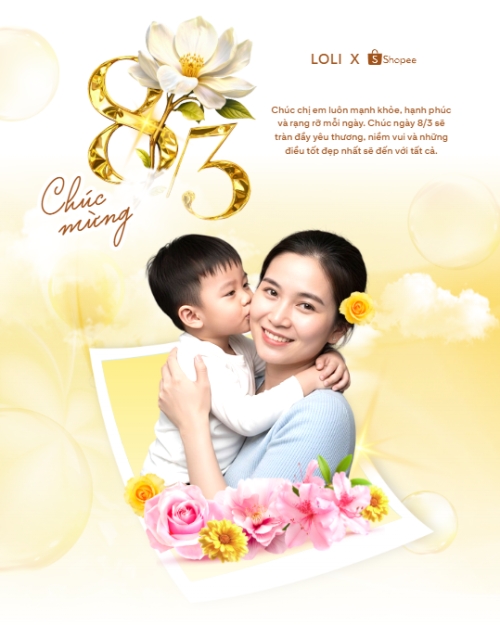 Chúc mừng ngày Quốc tế phụ nữ 8/3
