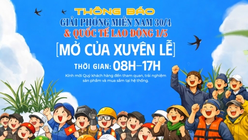 Lịch nghỉ lễ 30/4-1/5