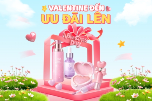 Valentine đến ưu đãi lên