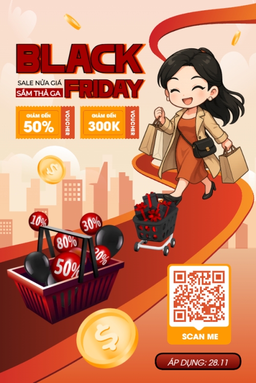 Sale nửa giá sắm thả ga