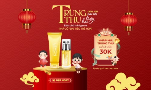 Trung thu, Tết Đoàn Viên, mid-autumn festival, sự kiện, làm đẹp, beauty, event, dễ thương, cute, chibi, hoạt hình, cartoon