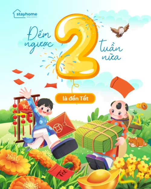 Đếm ngược 2 tuần nữa là đến Tết