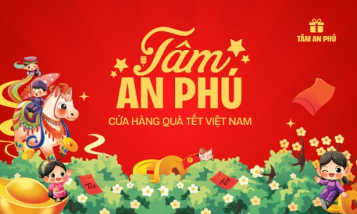Cửa hàng quà tết Việt Nam